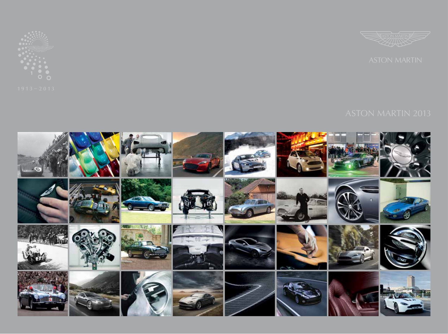 2013 Aston Martin Model Range Brochure
